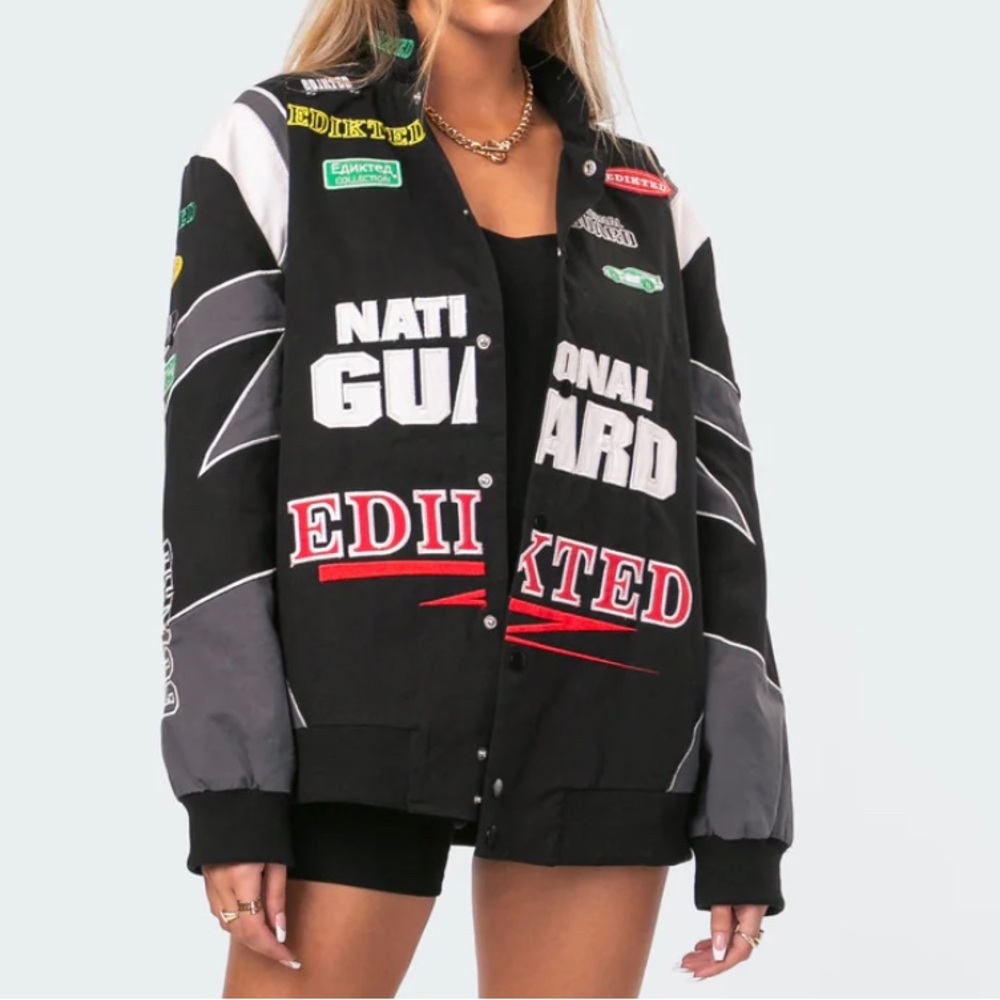 Edikted Rally Patch Jacket